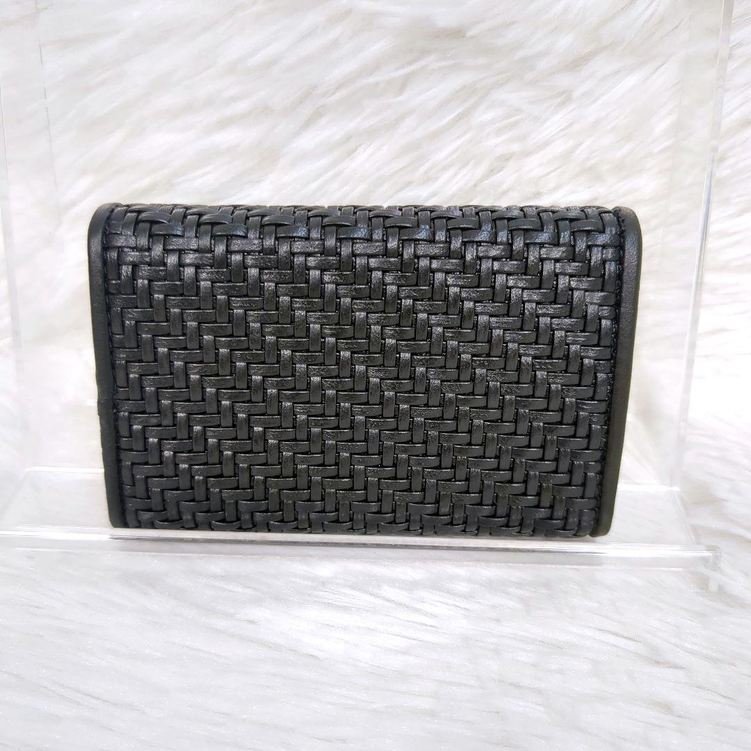 超希少　エルメネジルド・ゼニア　6連キーケース　イントレチャート　編み込みレザー