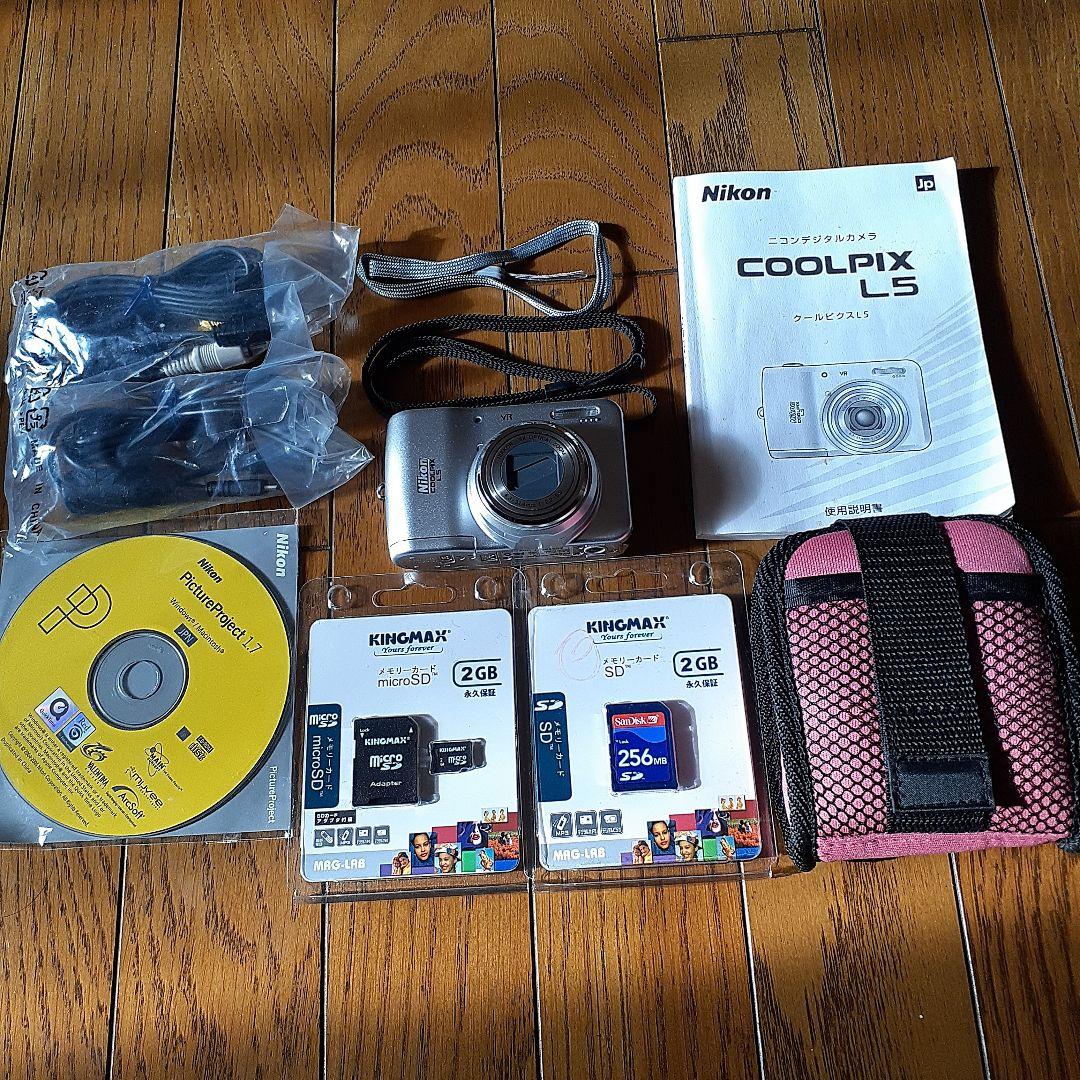 【新品】NikonCOOLPIX　L5　デジカメ