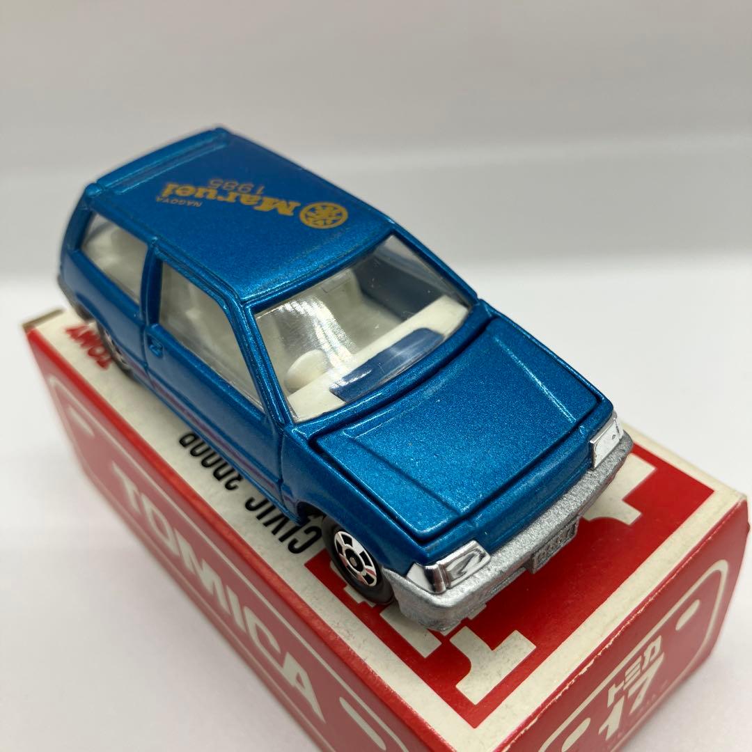 赤箱日本製トミカ　ホンダシビック3ドア