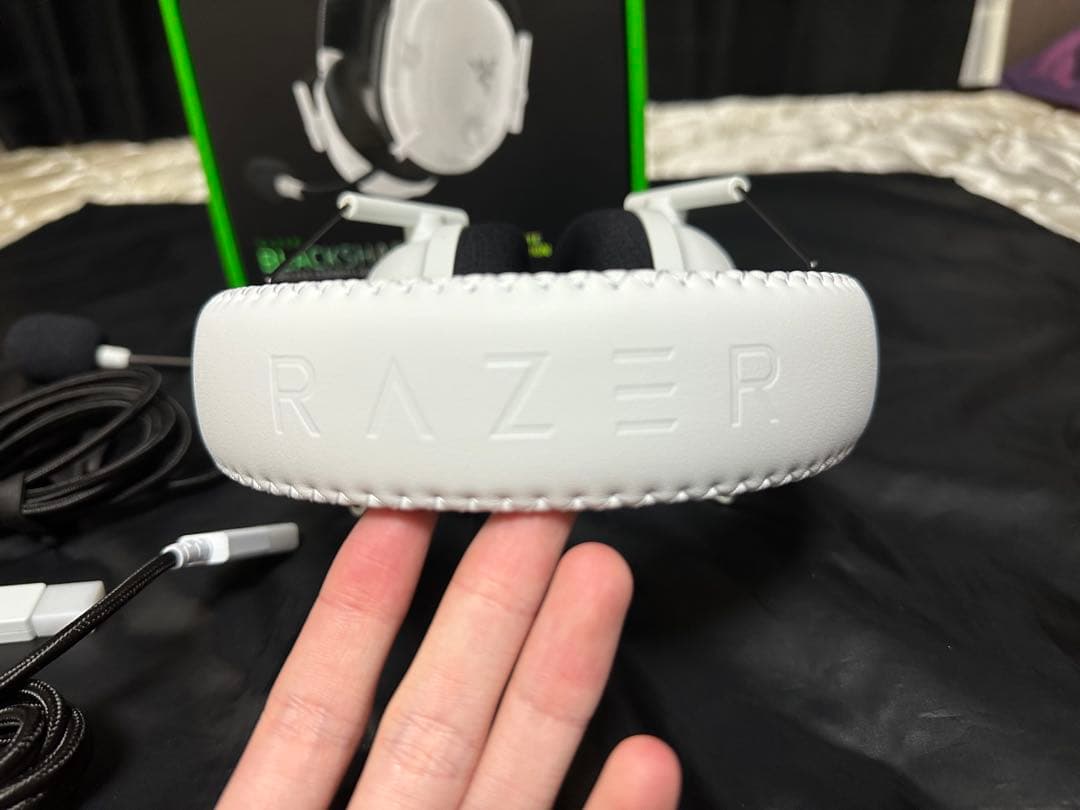 Razer BlackShark V2 Pro ホワイト アップグレードモデル