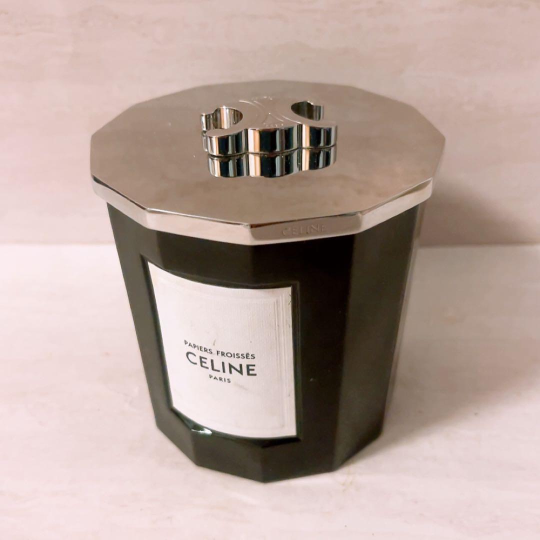☆残量確認☆セリーヌ キャンドル トリオンフ リッド スチールシルバー