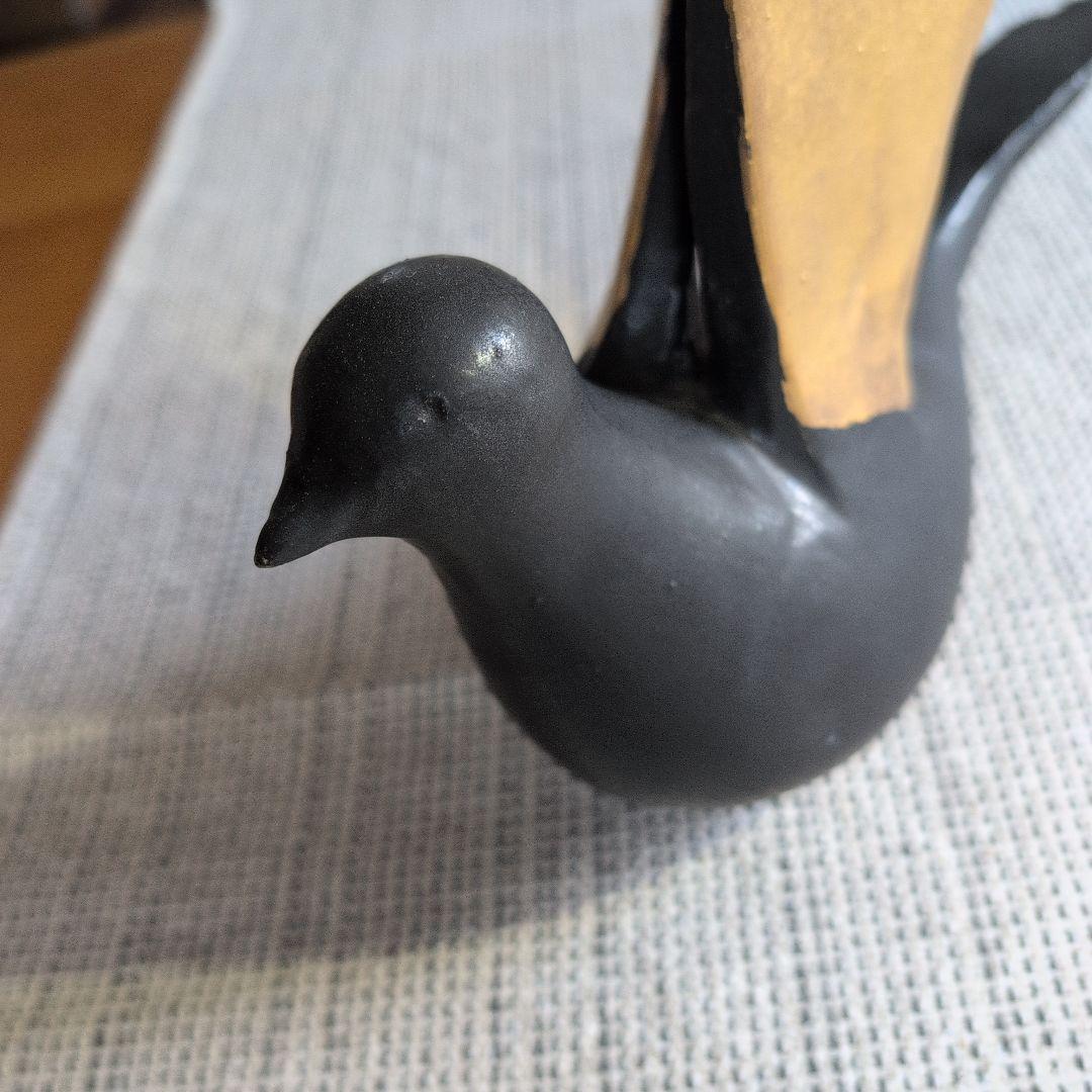 陶器製鳩のオブジェ