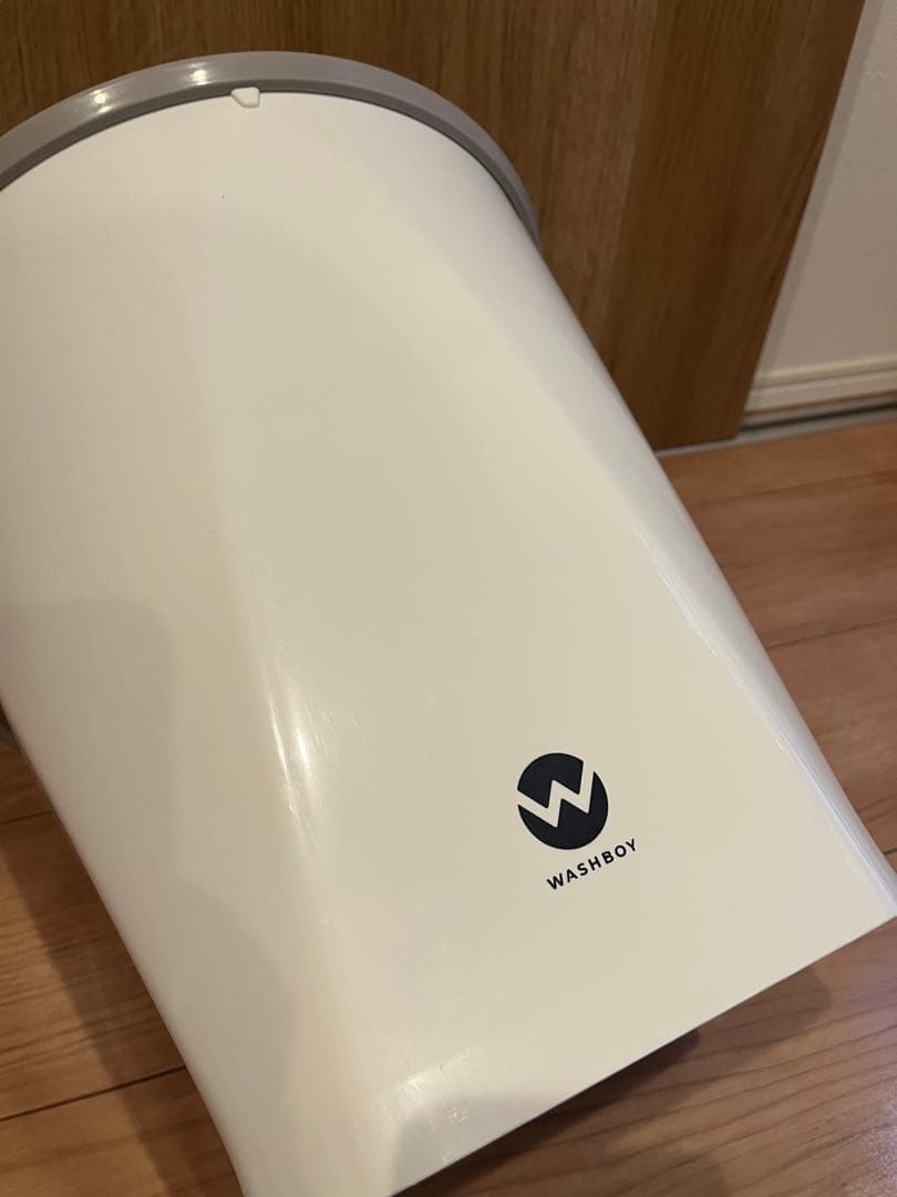 人気のウォッシュボーイ⭐︎ハンディ洗濯機 ホワイト/グレー 小型