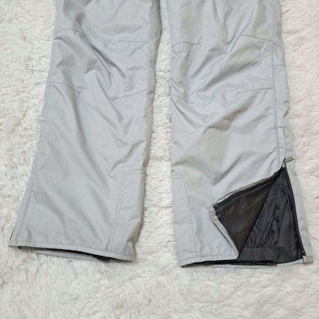 デサント/スノーウェア/上下セット/ホワイト/サイズO【a-18】