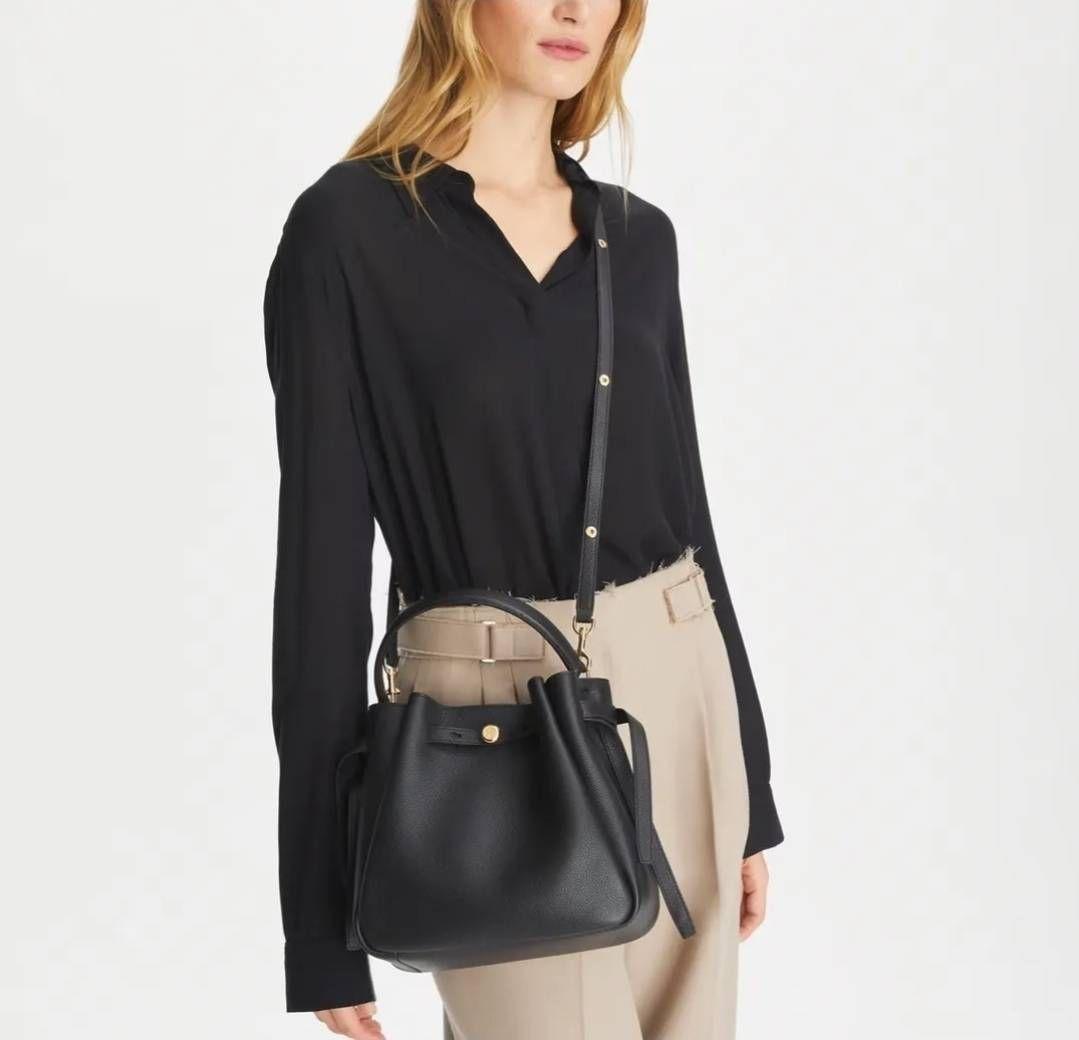 新品 Tory Burch ROMY BUCKET BAG トリーバーチ 黒