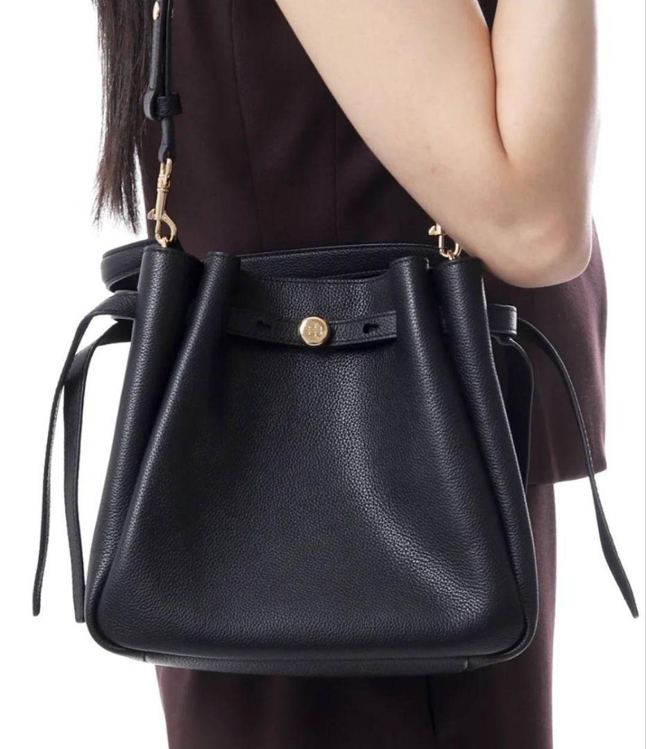 新品 Tory Burch ROMY BUCKET BAG トリーバーチ 黒