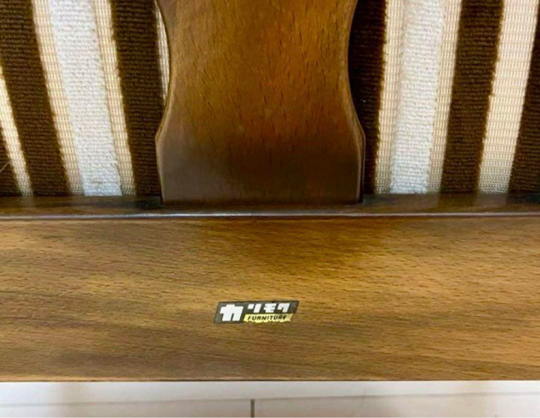 【カリモク】ヴィンテージ コロニアル 1人掛け ソファ レトロ オールドカリモク