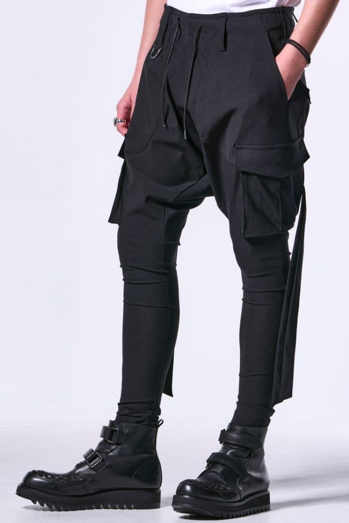 キリュウキリュウ　 2025SS　サルエルカーゴパンツ　KT-HP27-600