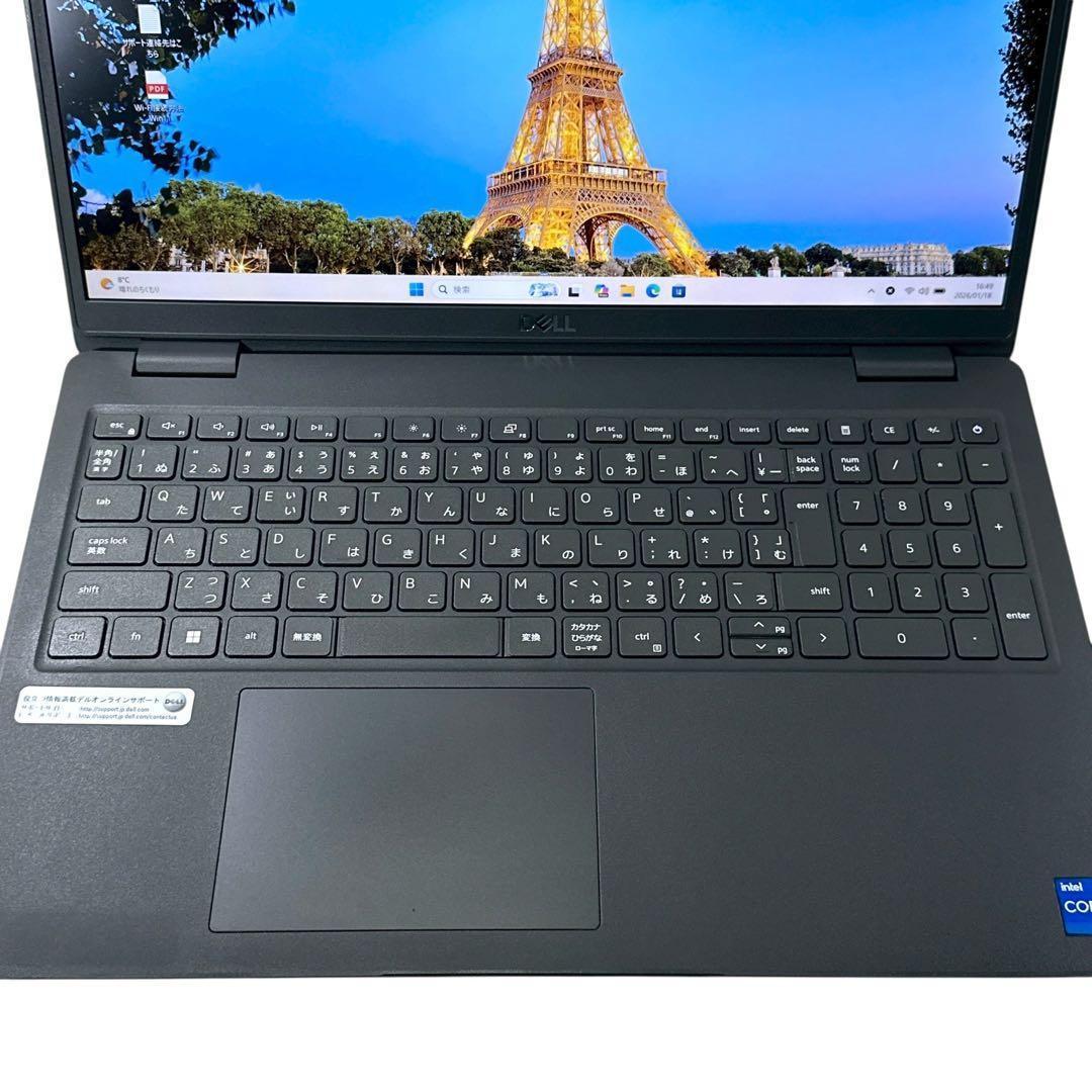 美品 DELL【i5第11世代★16G/256G】15型 ノートパソコン 733