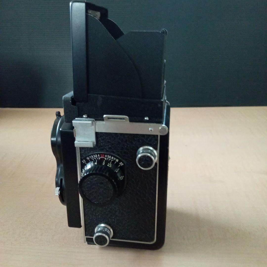 二眼レフカメラ 黒SEAGULL4B-1 海嶋