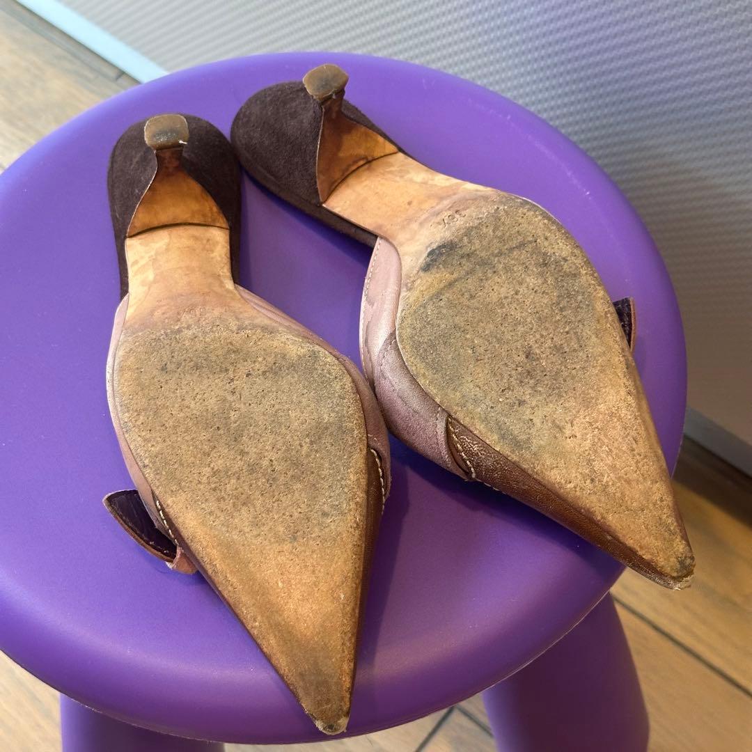 PRADA プラダ ポインテッドトゥミュール