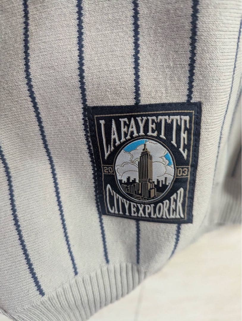 新品未着用　Lafayette ストライプ