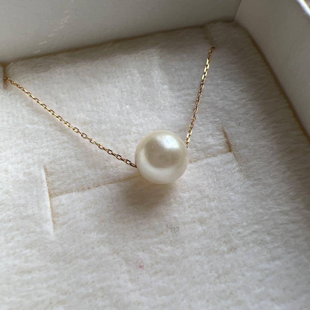 GOODNESS あこやパールネックレス 18Kゴールド