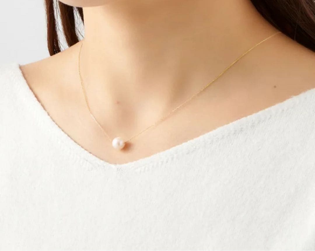 GOODNESS あこやパールネックレス 18Kゴールド