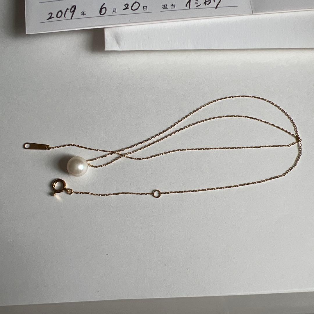 GOODNESS あこやパールネックレス 18Kゴールド