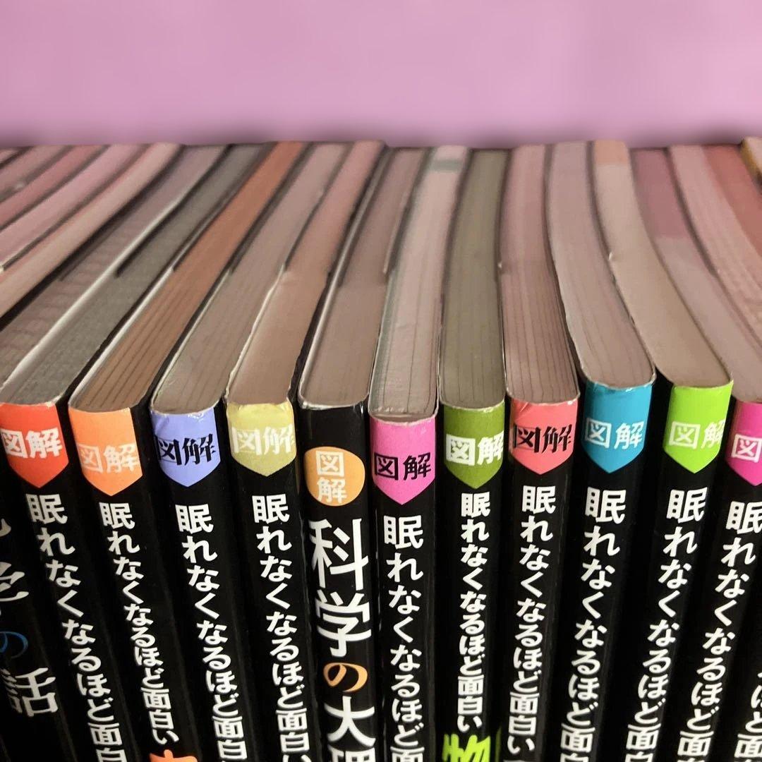 合計約33000円　日本文芸社眠れなくなるほど面白い　図解シリーズ36巻セット