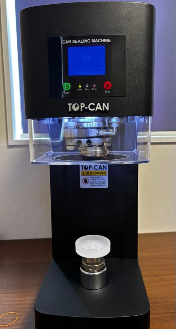 缶シーリングマシン　TOPCAN 2023年製
