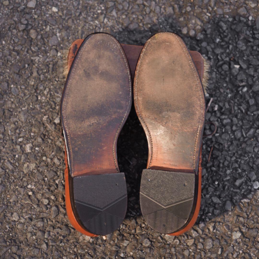 ⭐︎格安出品⭐︎ Alden 911 キャップトゥセミブローグ US8D