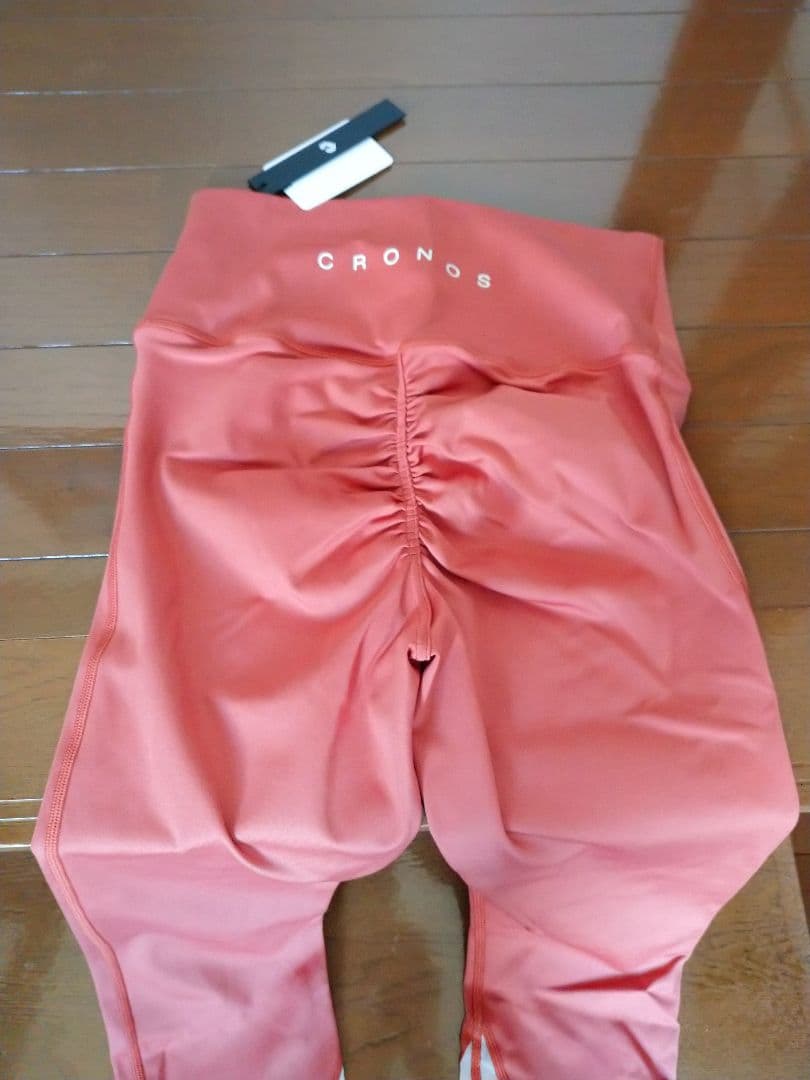 (プロフ必読)sallyクロノス ヒップアップレギンスMテラコッタ色