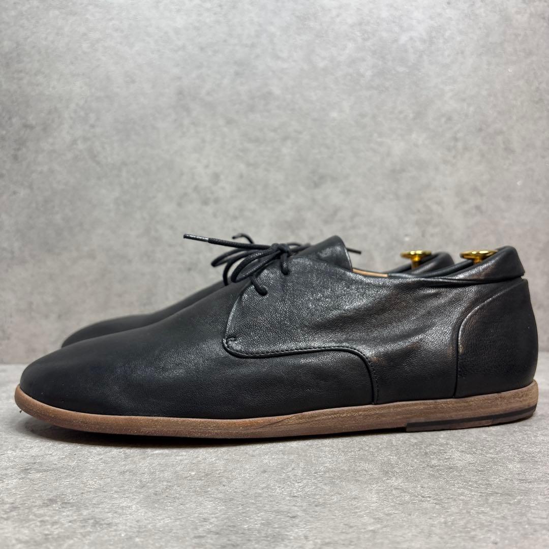 美品！P. Monjo ペップモンジョ　プレーントゥ　レースアップレザーシューズ