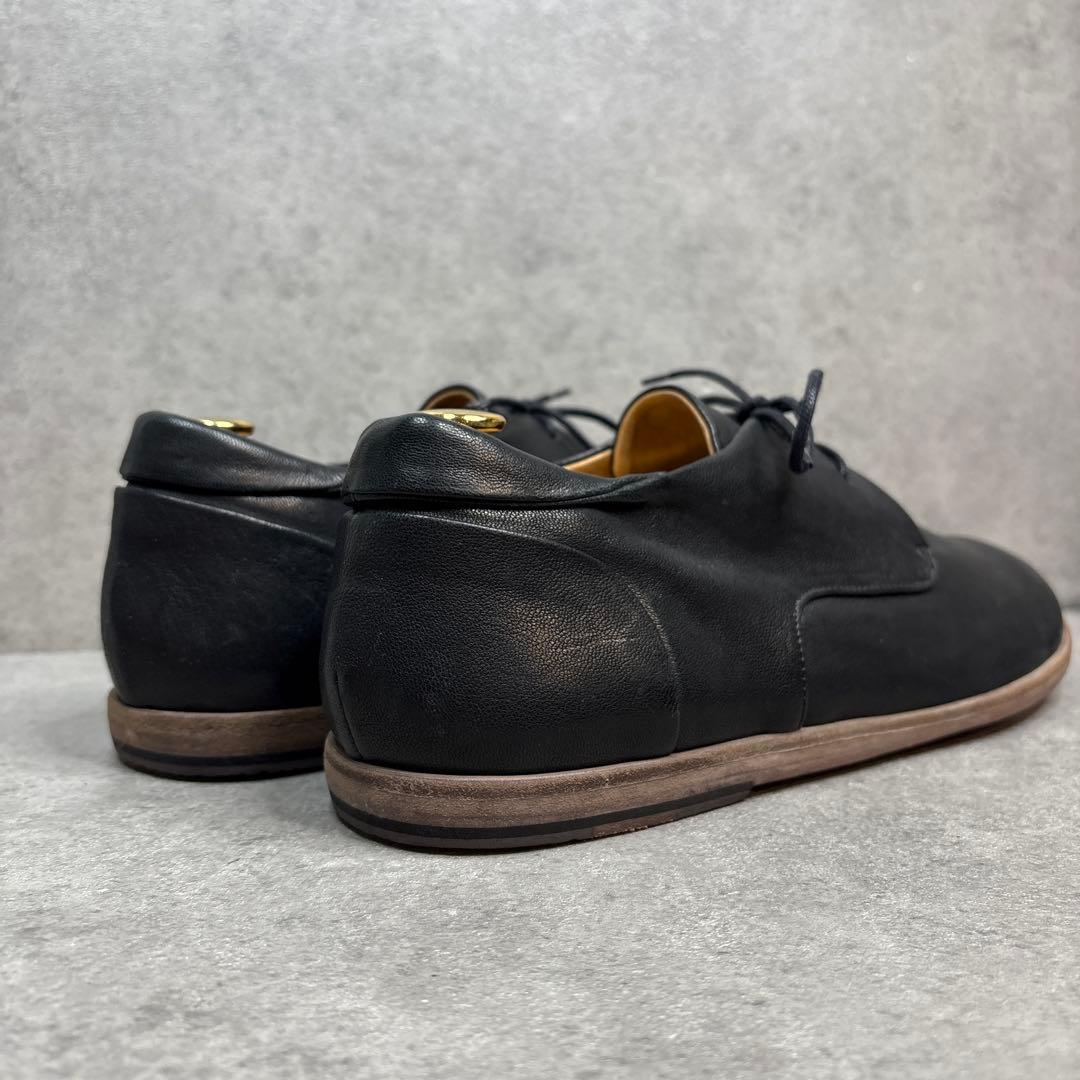 美品！P. Monjo ペップモンジョ　プレーントゥ　レースアップレザーシューズ