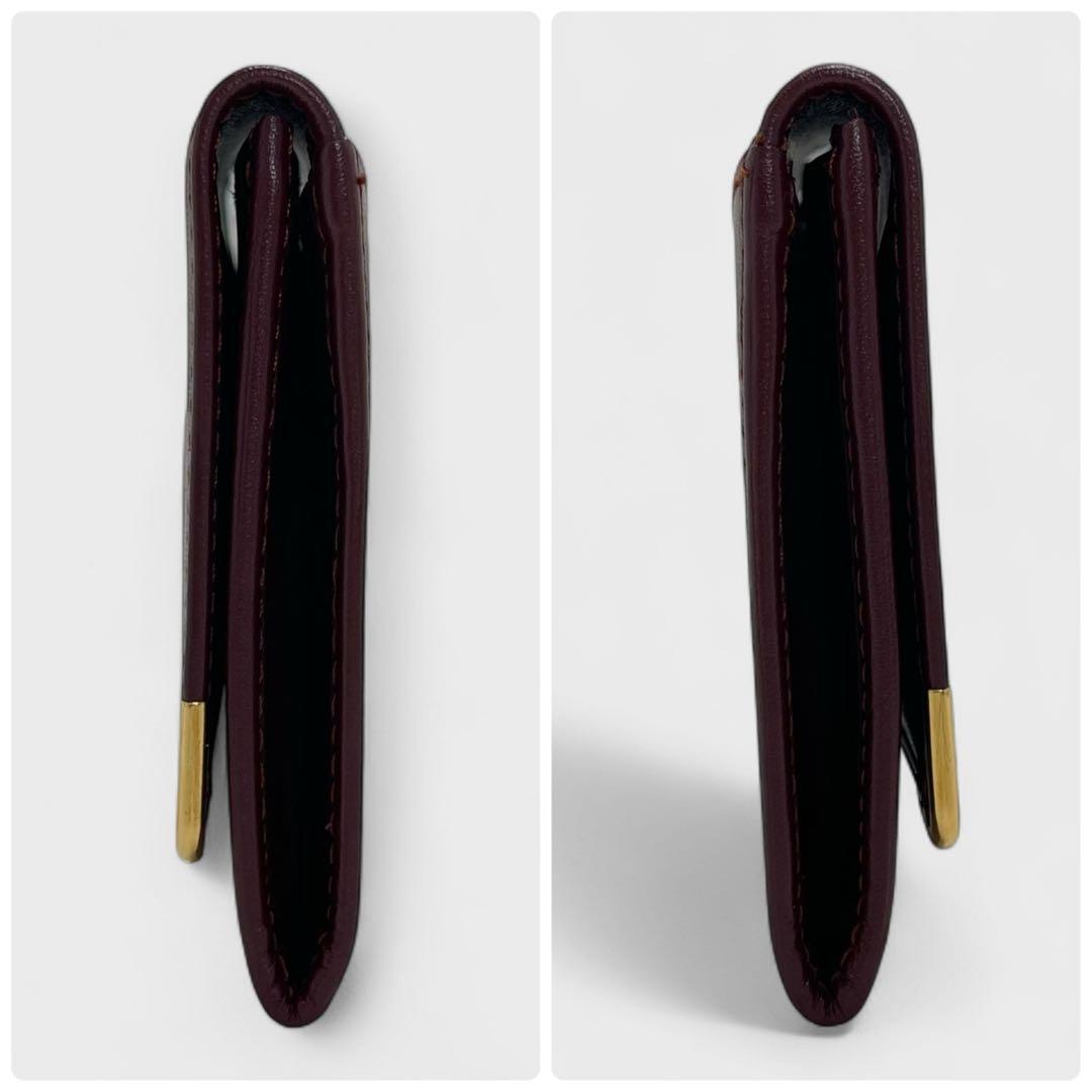 未使用✨ギャラ付き✨Cartier カルティエ マストライン 小銭入れ 赤×金