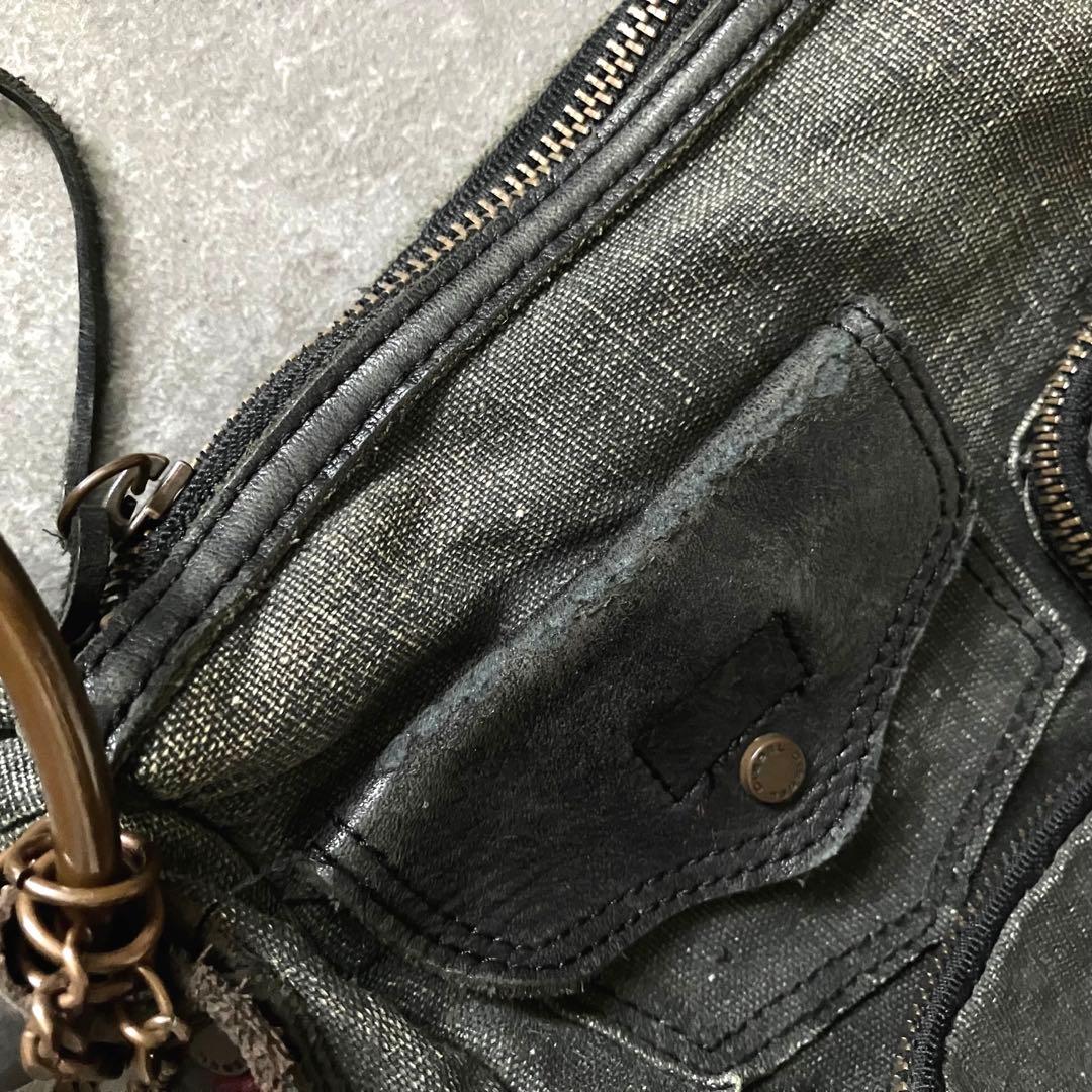 バッグ 90s00s diesel multi-pocket shoulder bag