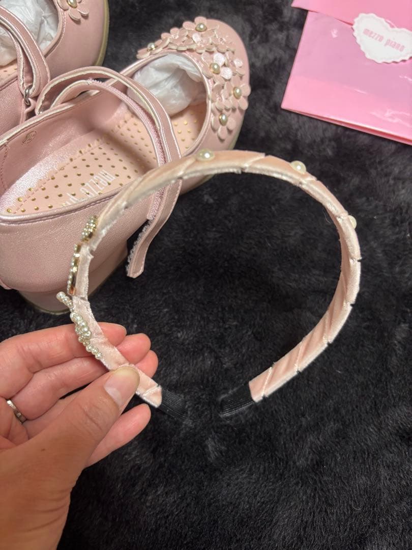 最終お値下げ！mezzo piano フォーマルドレス　フルセット　130