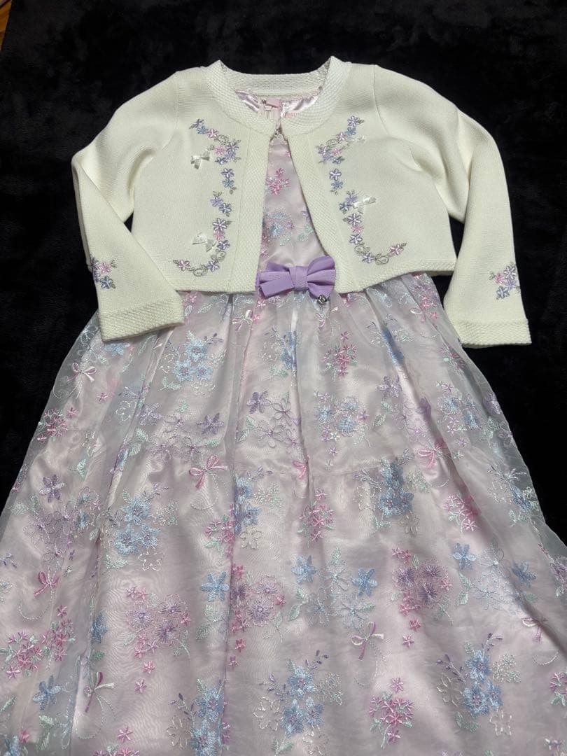 最終お値下げ！mezzo piano フォーマルドレス　フルセット　130