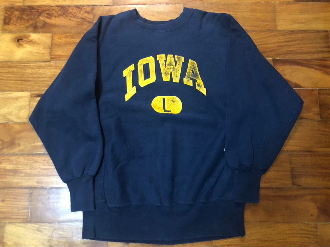 p*o様 90s championリバースウィーブスウェット紺/古着vintag