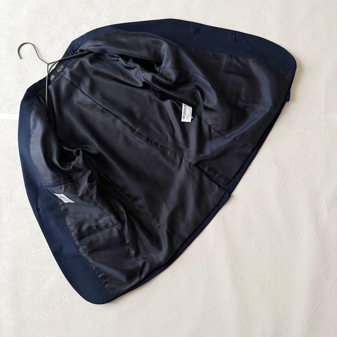 2516Z 美品 ザラ 男の子 フォーマル スーツ 4点セット 140