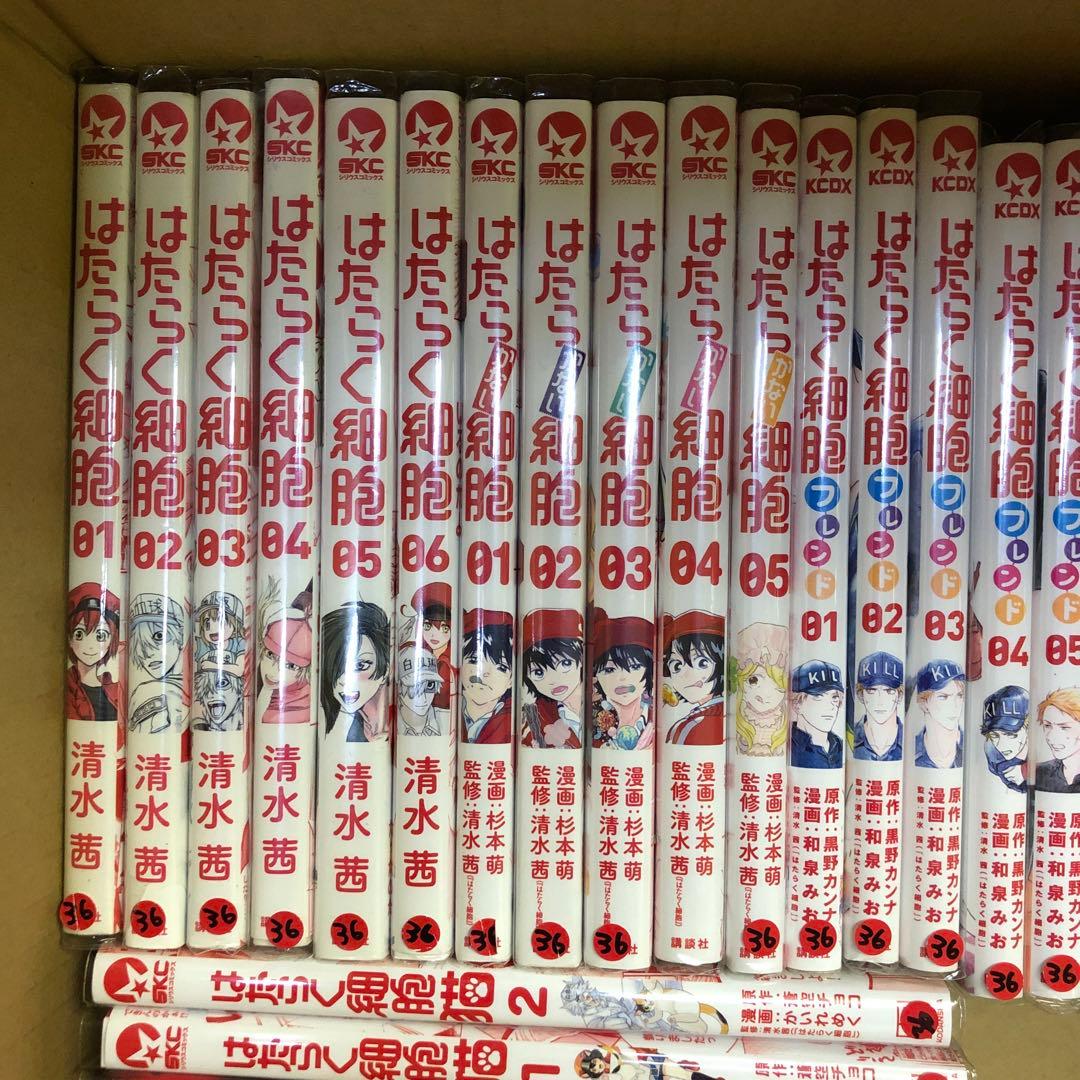 はたらく細胞 関連本 コミック42冊 全巻 セット S1006