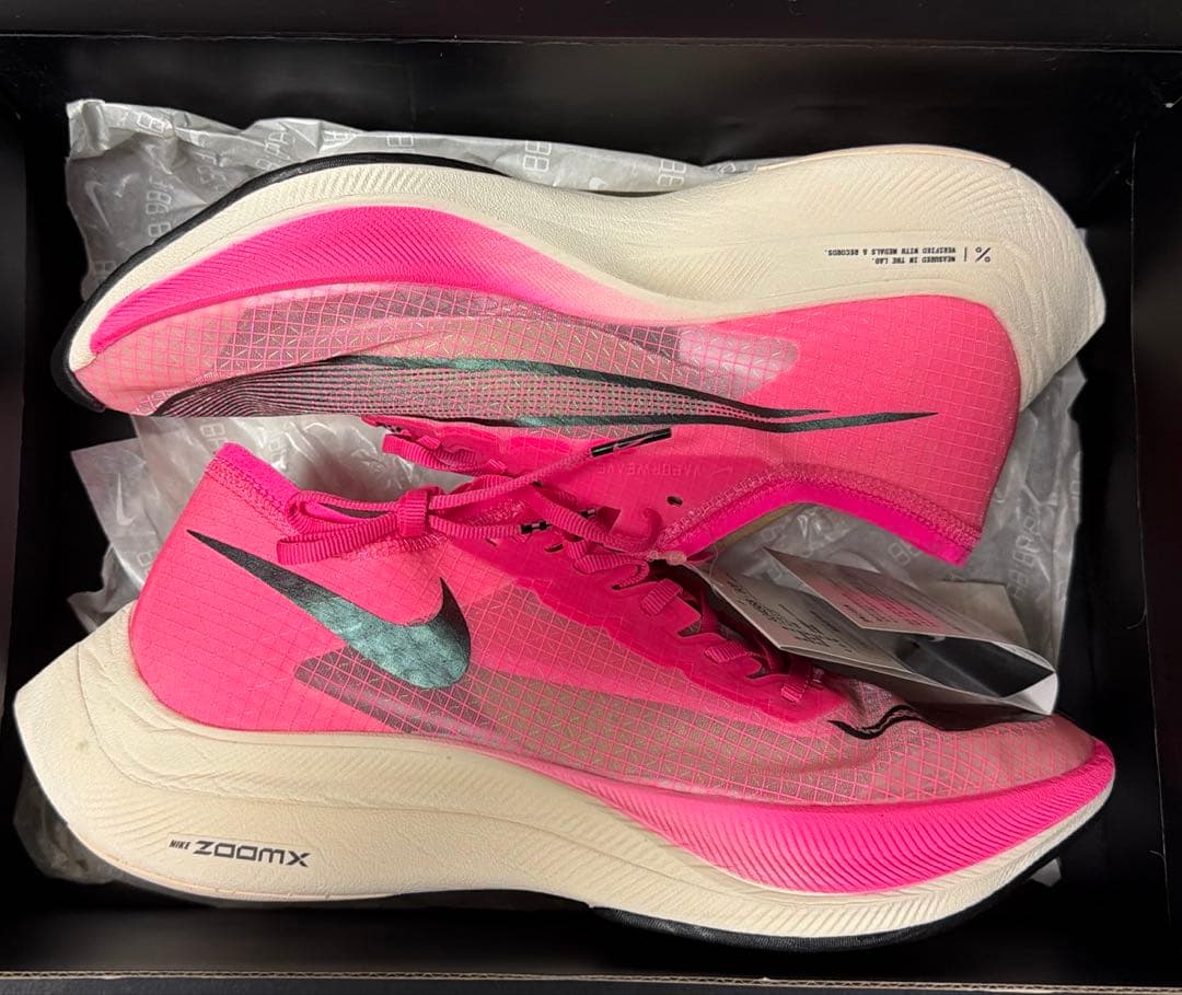 スパイク・シューズ Nike Zoom X Vaporfly Next% \"Pink Bl 26.0