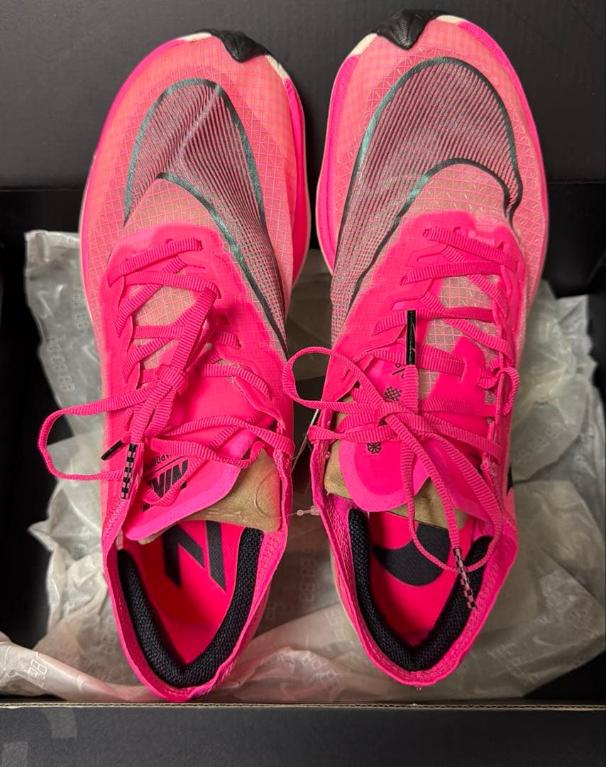 スパイク・シューズ Nike Zoom X Vaporfly Next% \"Pink Bl 26.0