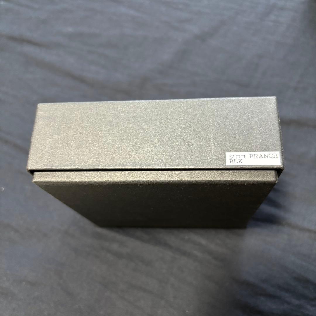 WILDSWANS キーホルダー　クロコダイル　BRANCH 黒