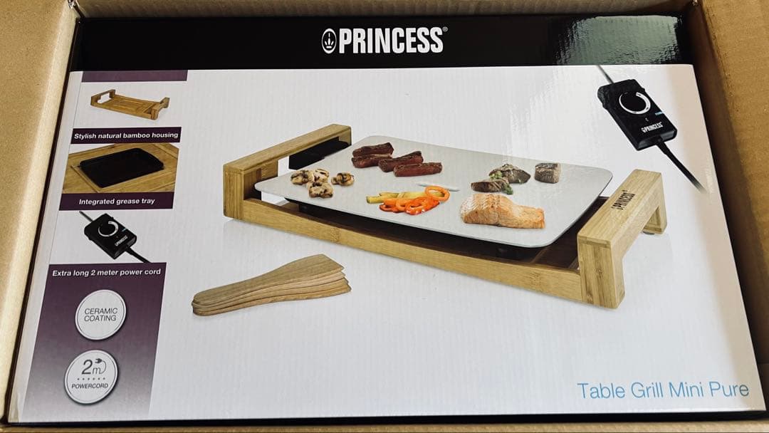 PRINCESS Table Grill Mini Pure ホットプレート 1