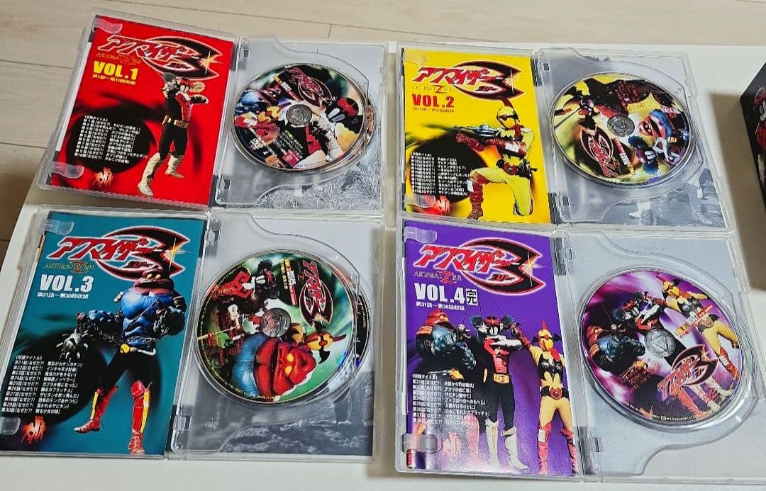 アクマイザー3 DVD 特典BOX全4巻セット