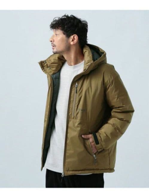 asuka☆　美品　ナンガ　ベイフロー別注　オーロラダウンジャケット　L