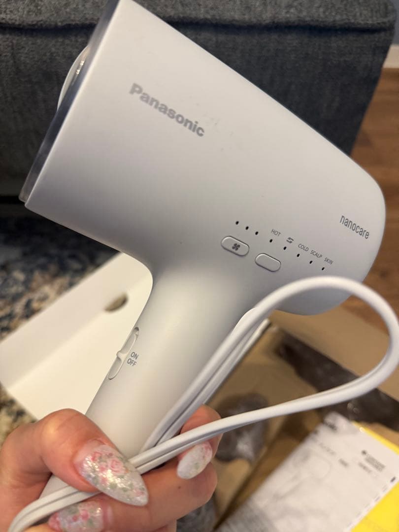 パナソニック　ヘアードライヤー　ナノケア　EH-NA0J ミストグレー　23年製