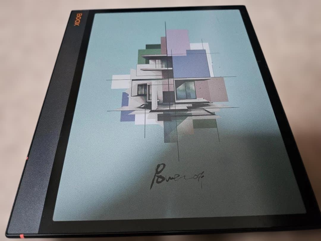 【中古美品】ONYX BOOX Note Air3 C 純正カバー付