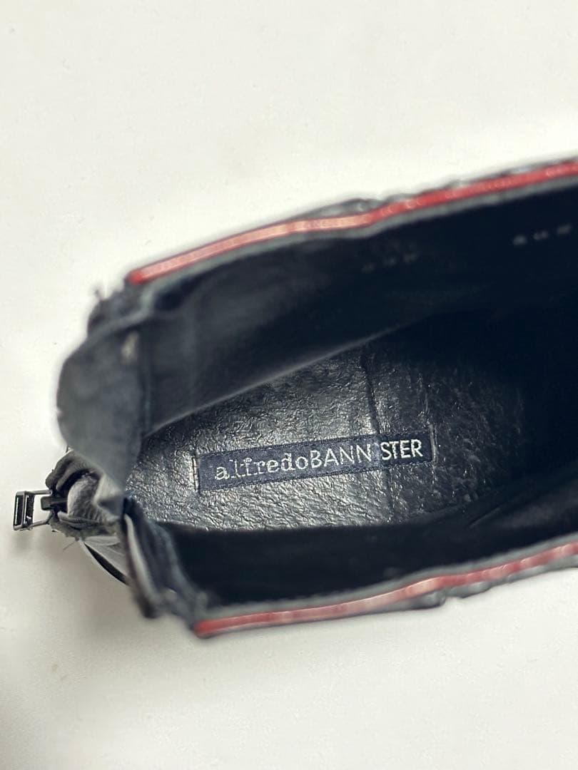 靴 Alfredo bannister python leather boots