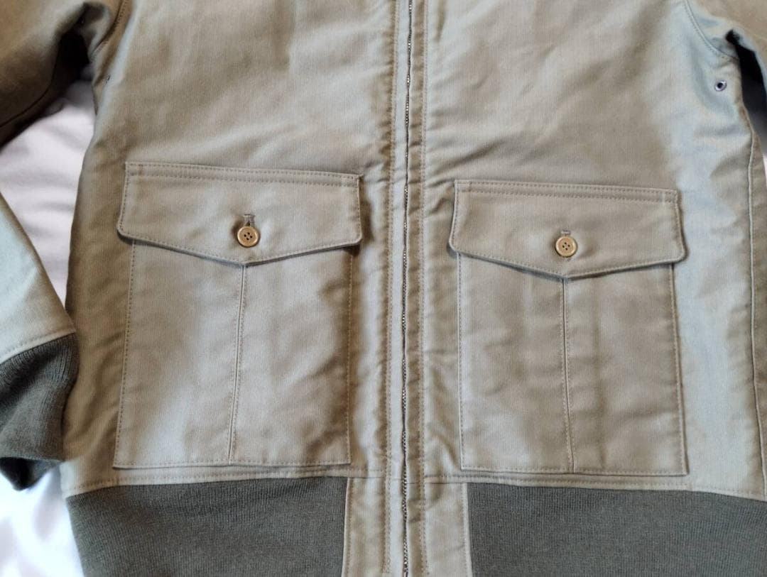 【美品】Colimbo 3７J1 ジャングルクロス　デッキジャケット ４０