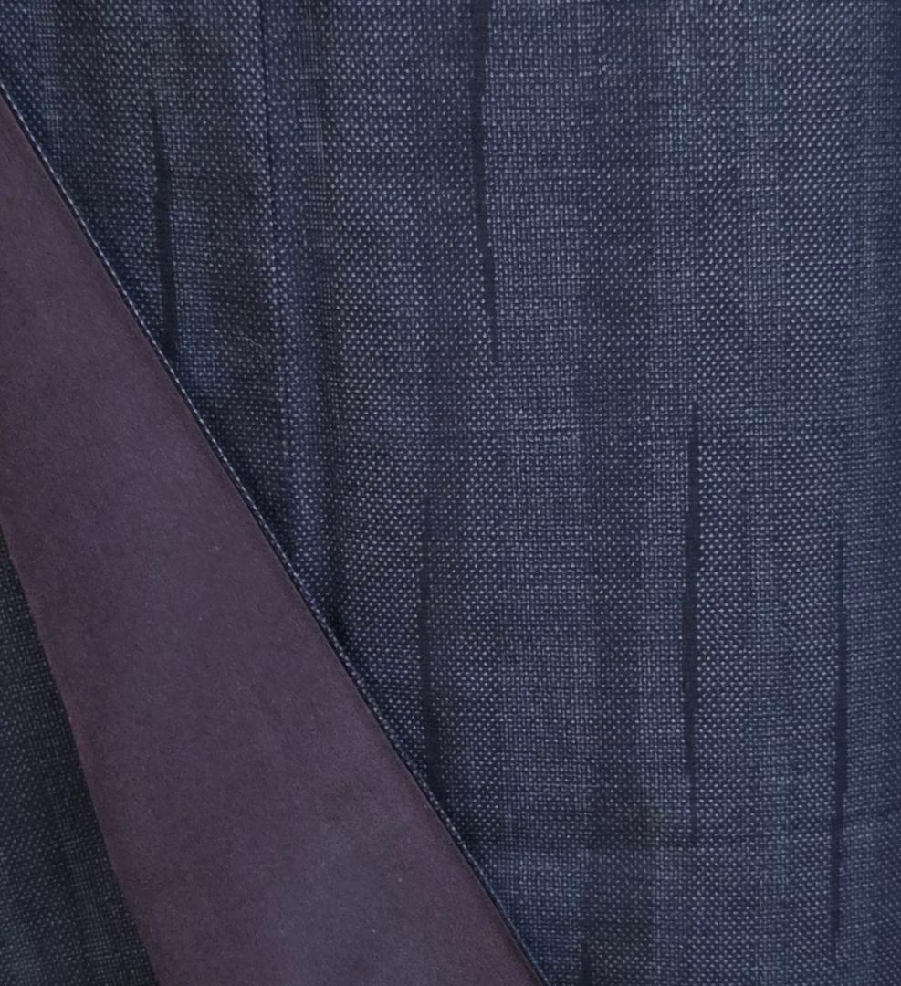 す*れ様 綿薩摩　藍染　永江明夫　本さつま　東郷織物謹製　7457