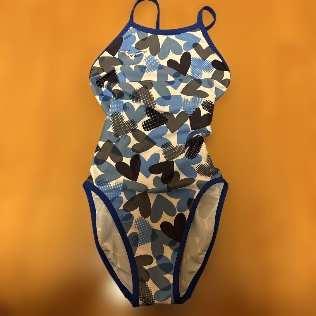 Mizuno ハート柄 スポーツ用水着