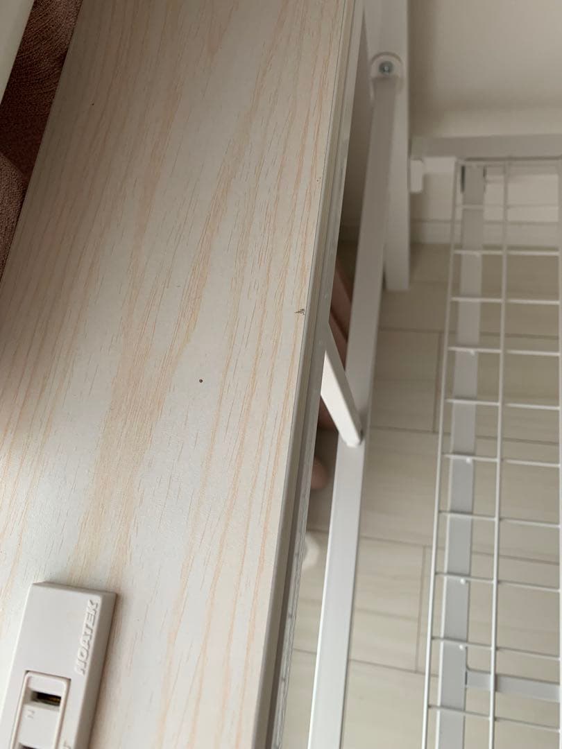 ニトリ パイプベッド バジーナ C-STN JH シングル ホワイト