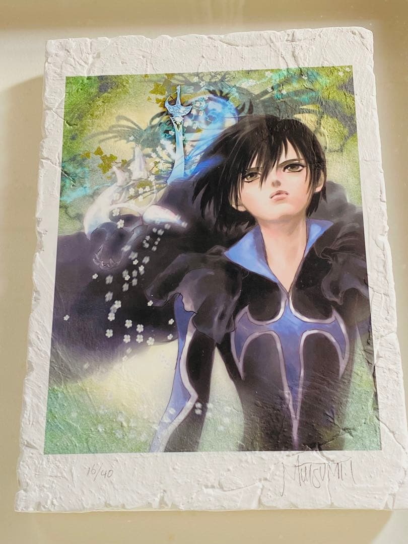 テイルズシリーズ　リオン　ジューダス　石膏版　版画