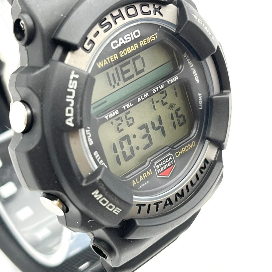 極美品 カシオ G-SHOCK 新品電池交換済 スクリューバック MRG-1