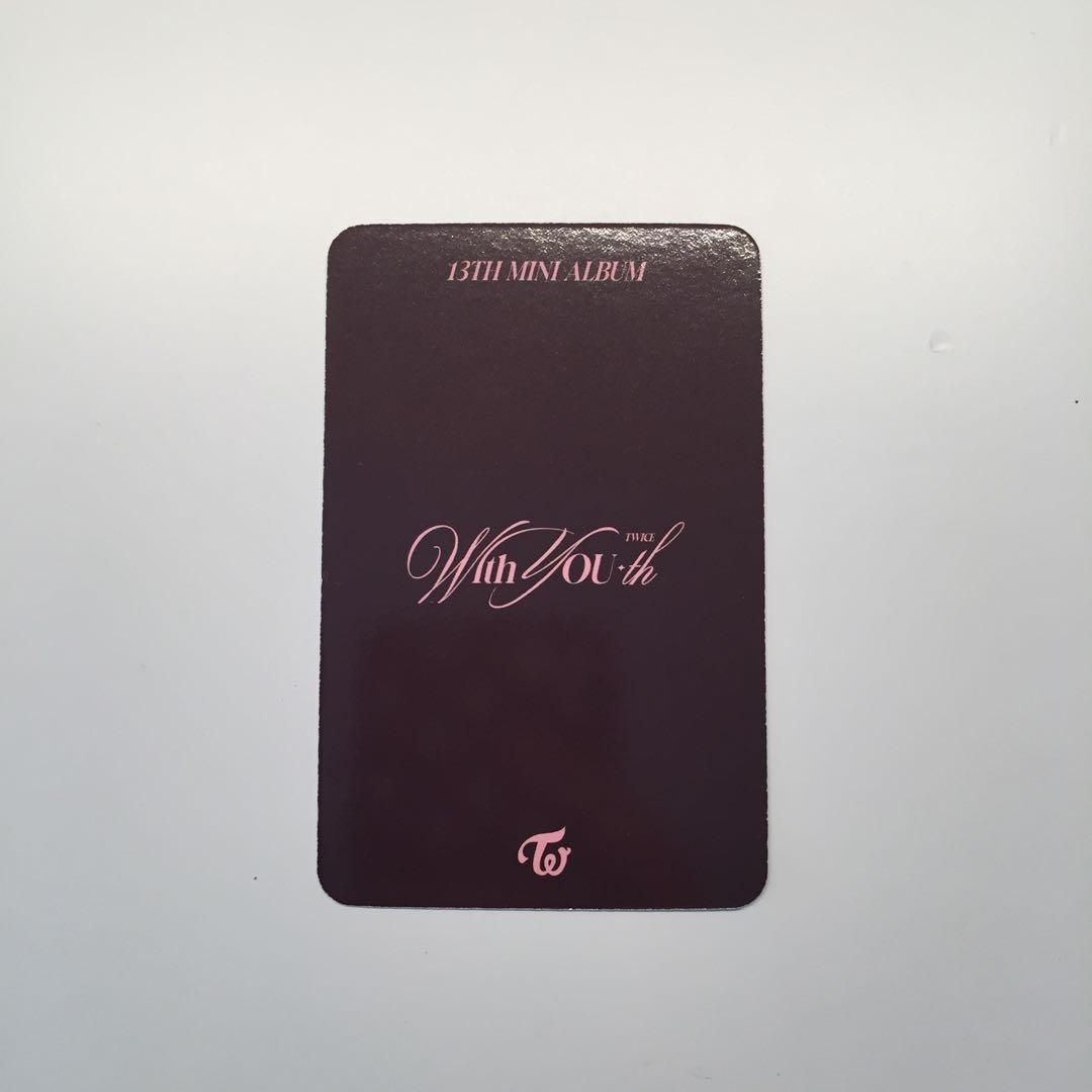 TWICE サナ with you-th music korea 特典 トレカ