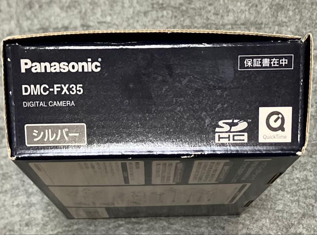 パナソニック デジカメLUMIX FX35 グロスゴールド DMC-FX35