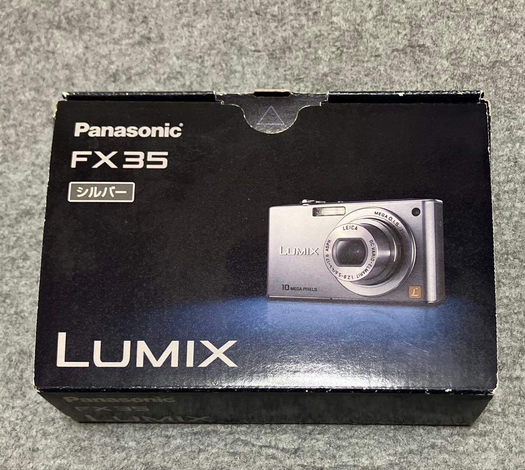 パナソニック デジカメLUMIX FX35 グロスゴールド DMC-FX35